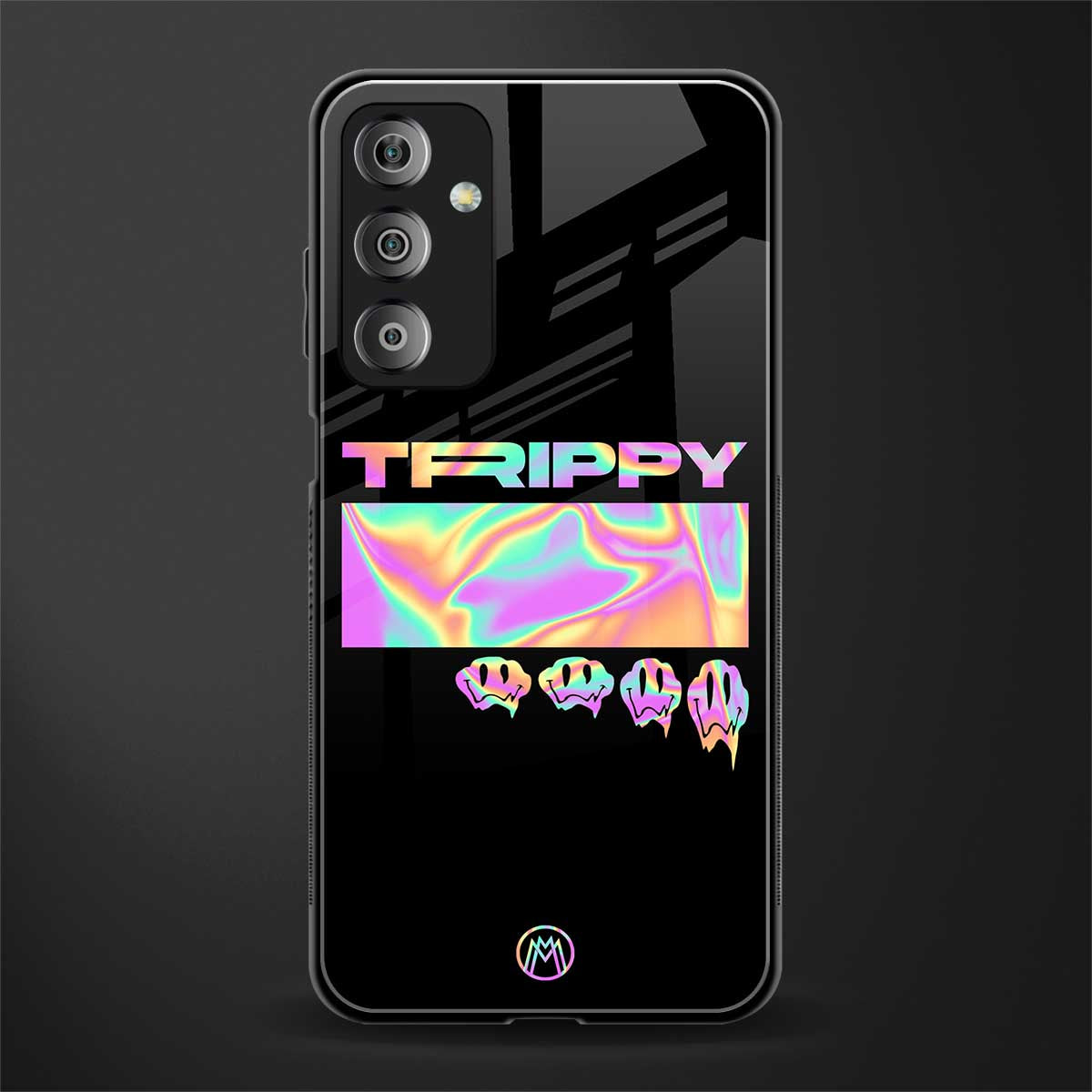trippy trippy back phone cover | glass case for samsung galaxy f23 5g
