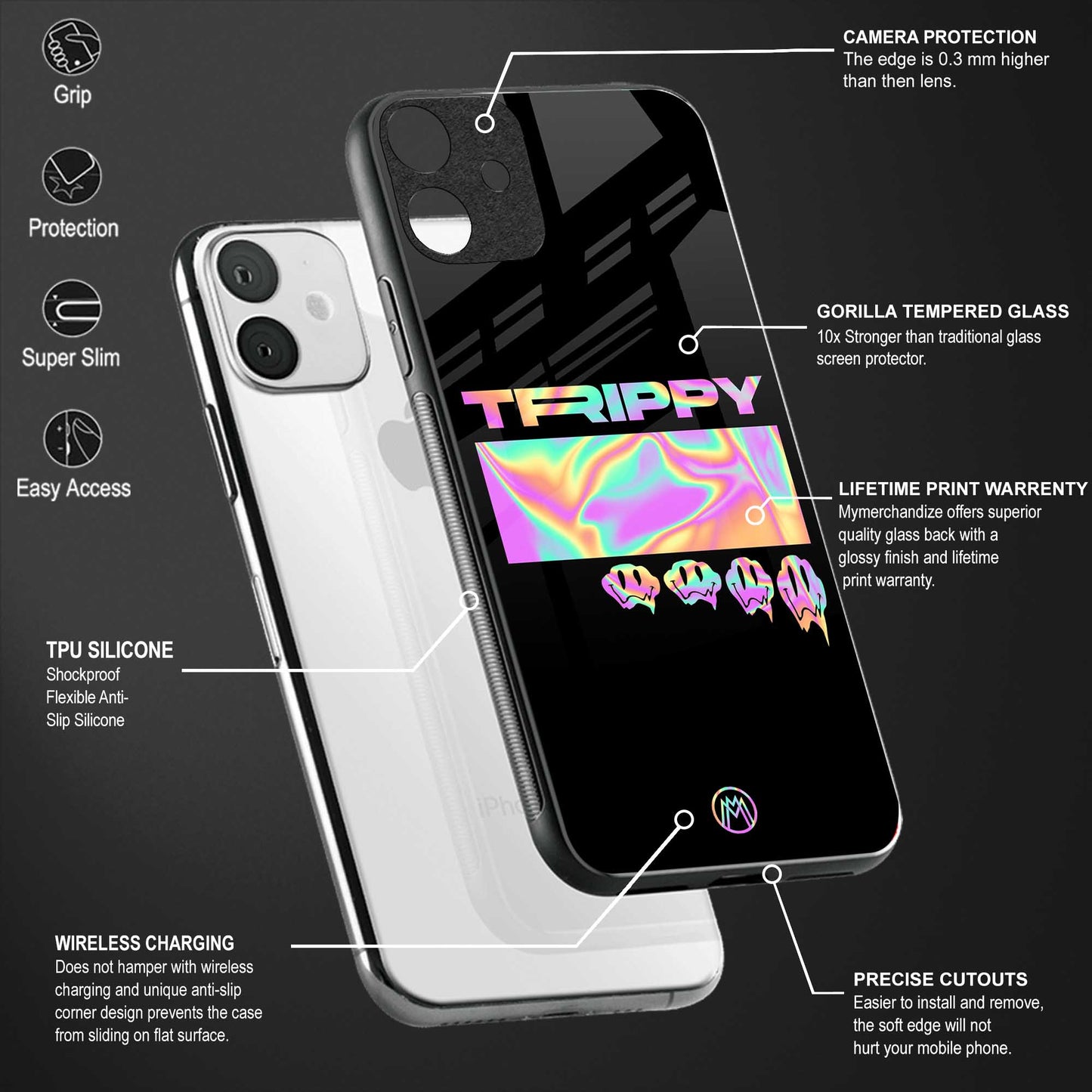 trippy trippy glass case for oppo reno 3 pro image-4