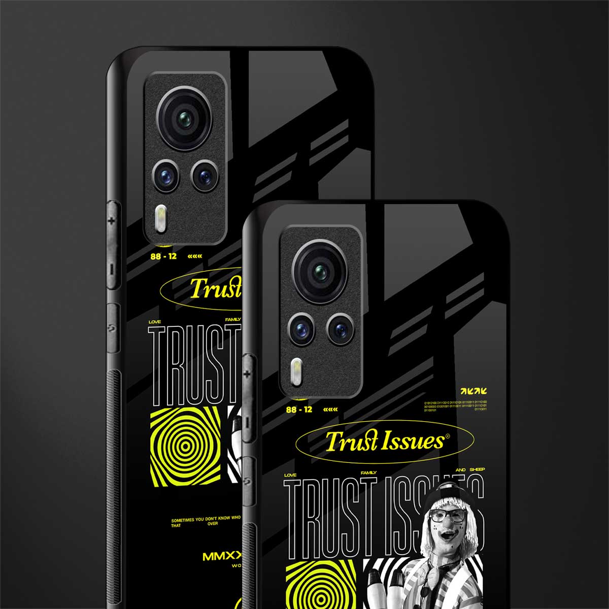trust issues glass case for vivo x60 pro image-2