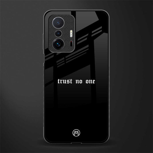 trust no one aesthetic quote glass case for mi 11t pro 5g image