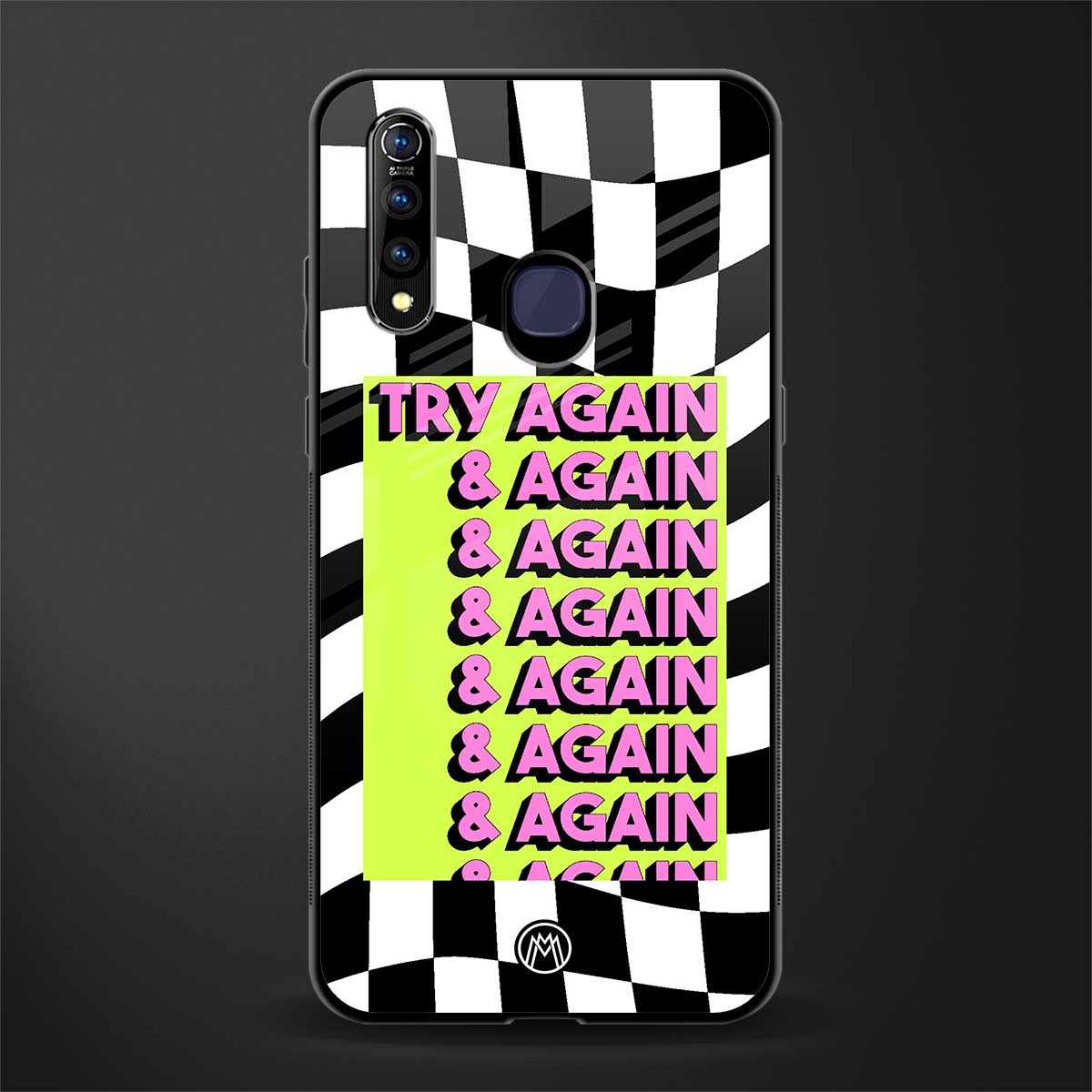 try again glass case for vivo z1 pro image