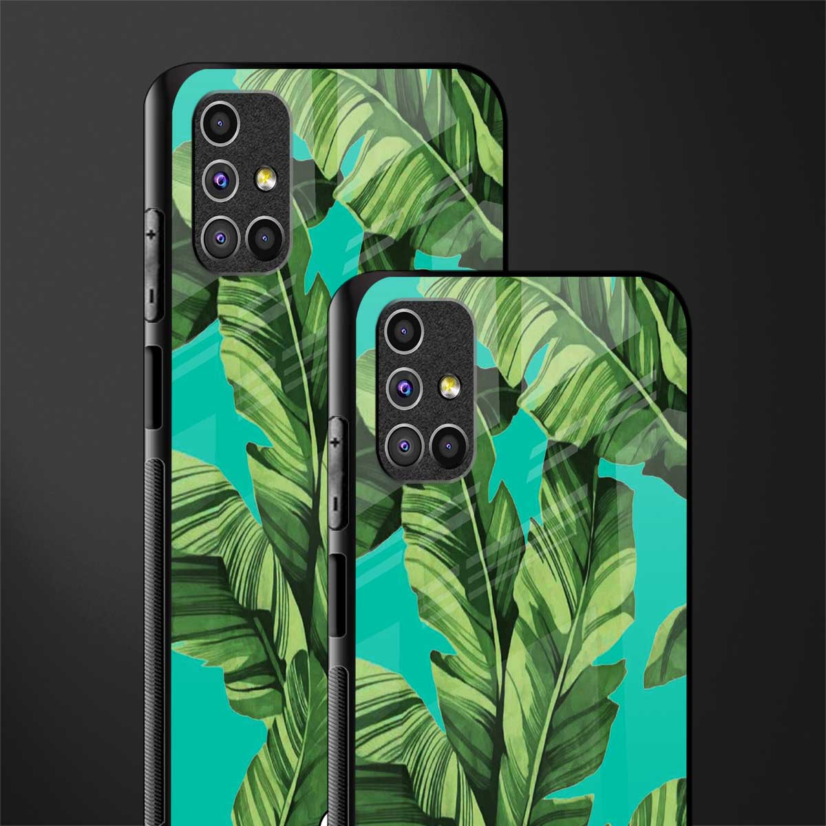 ubud jungle glass case for samsung galaxy m31s image-2