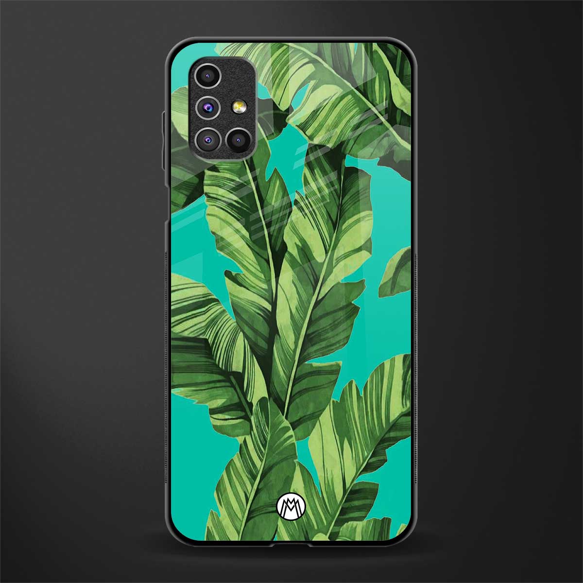 ubud jungle glass case for samsung galaxy m31s image