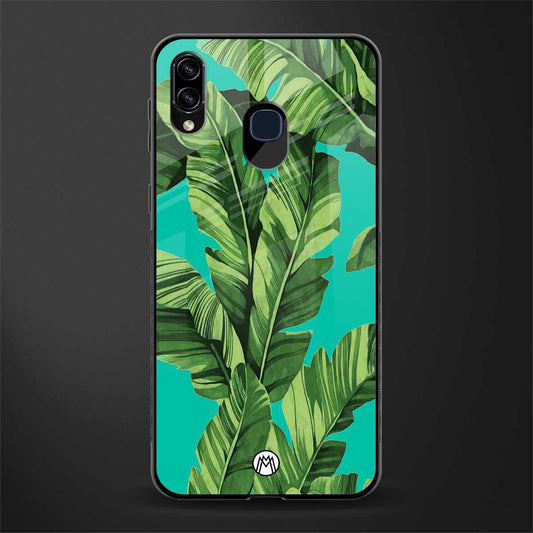 ubud jungle glass case for samsung galaxy a30 image
