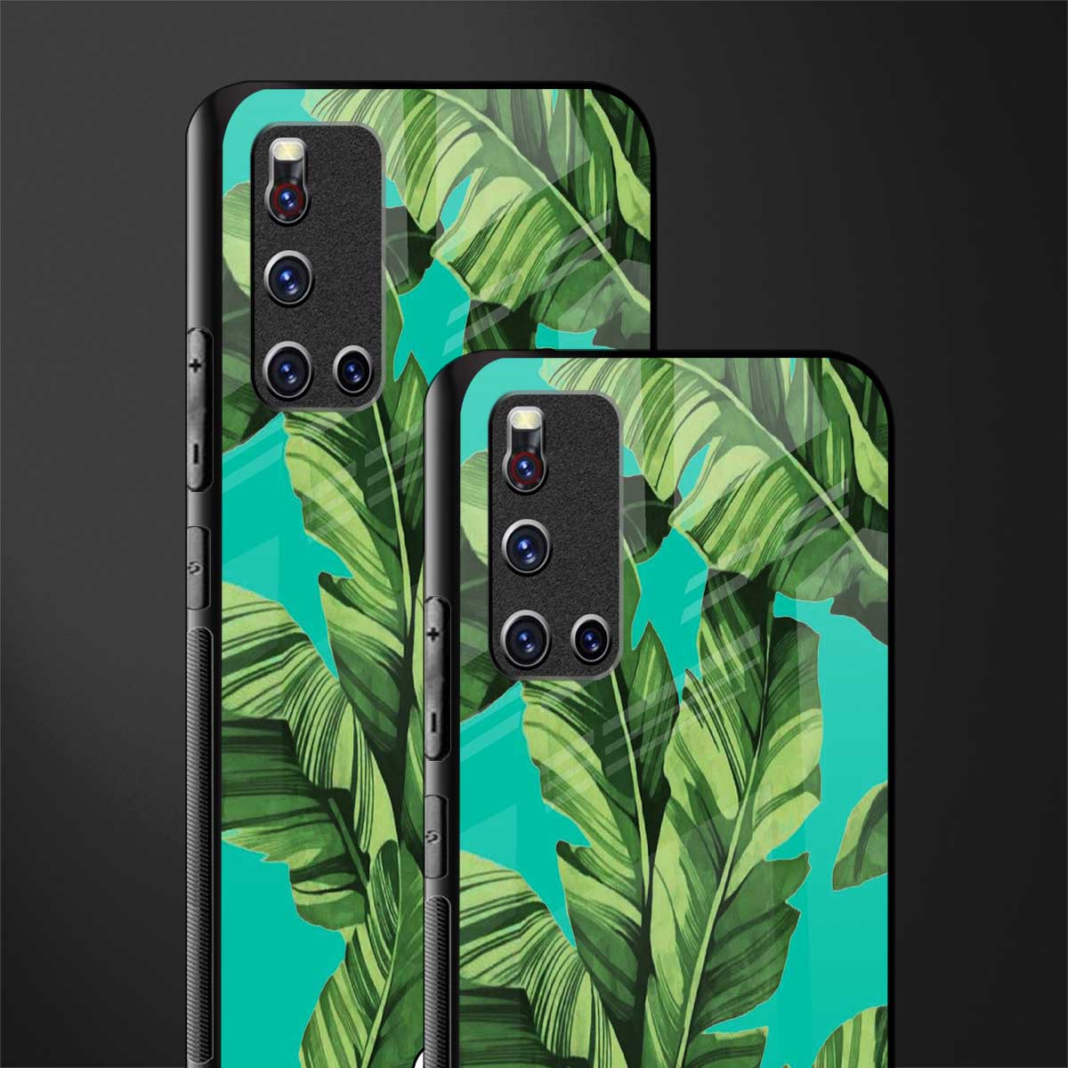 ubud jungle glass case for vivo v19 image-2