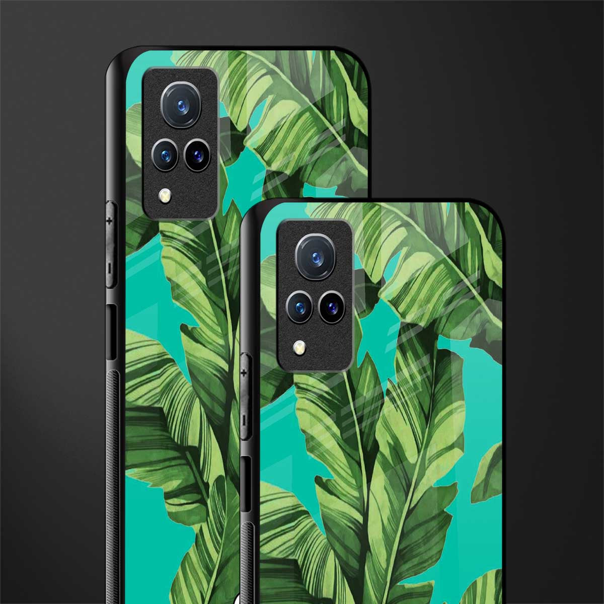 ubud jungle glass case for vivo v21 5g image-2