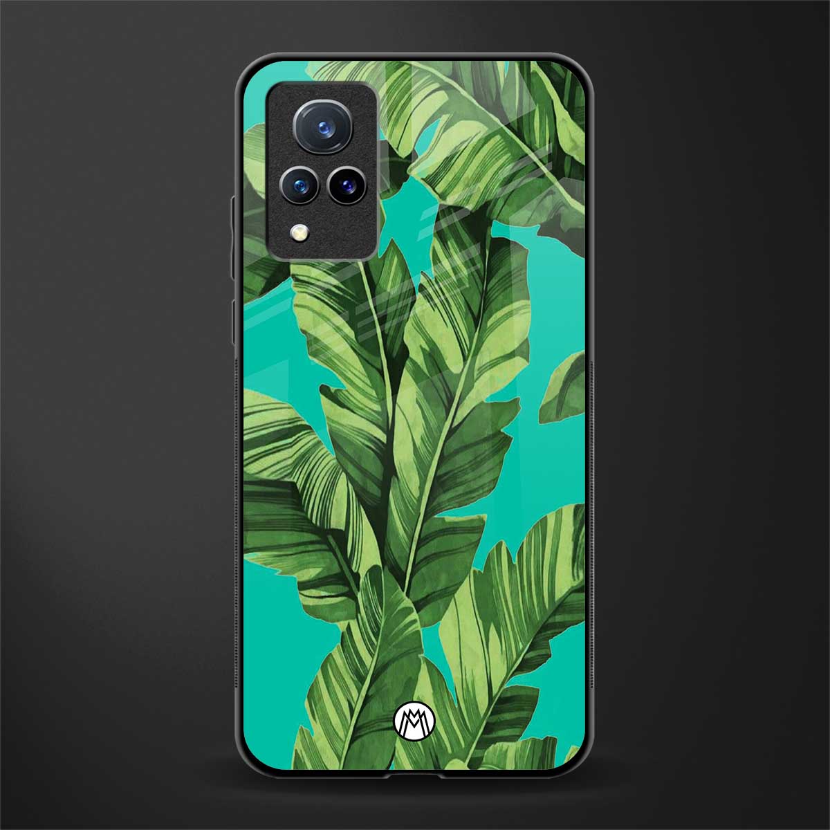 ubud jungle glass case for vivo v21 5g image