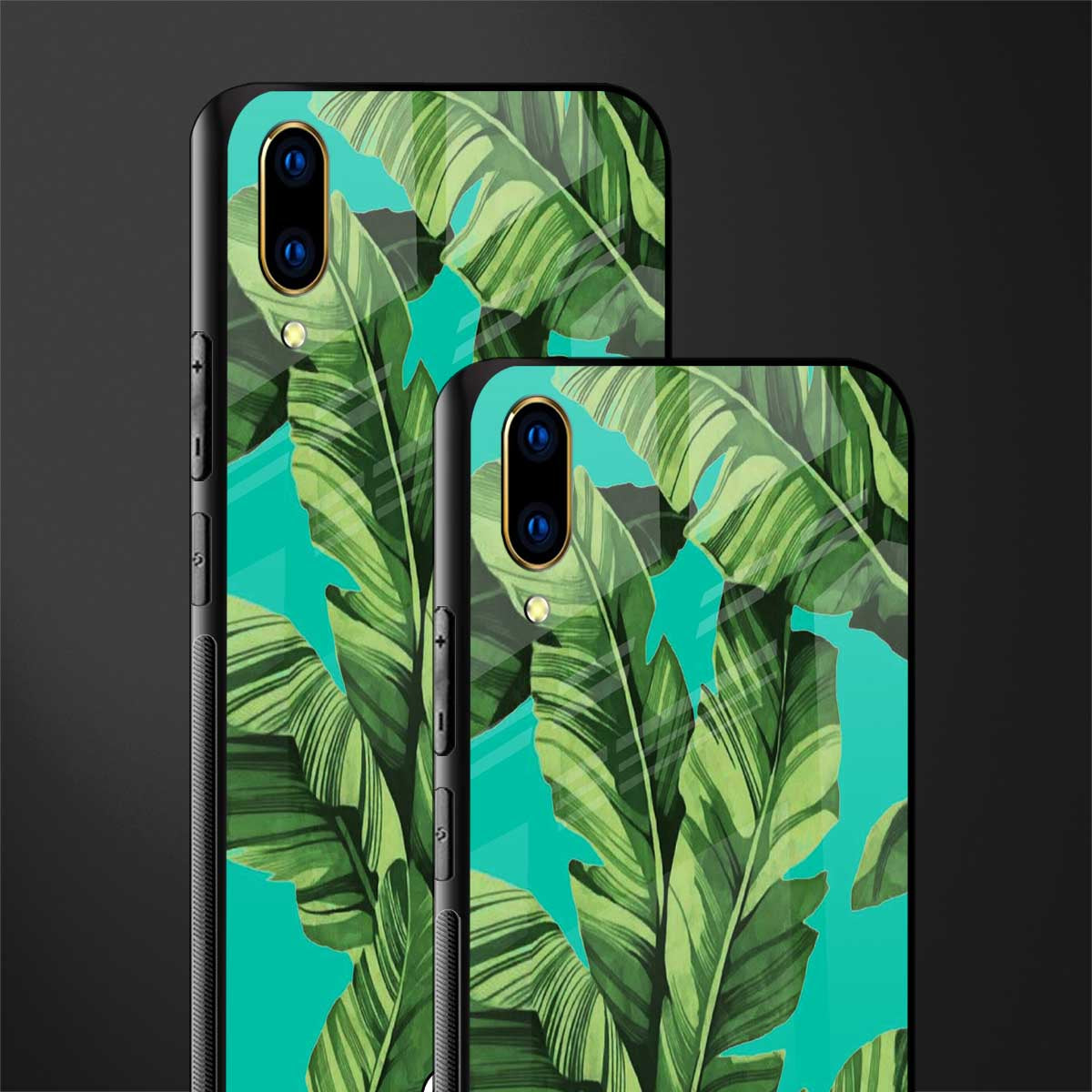 ubud jungle glass case for vivo v11 pro image-2
