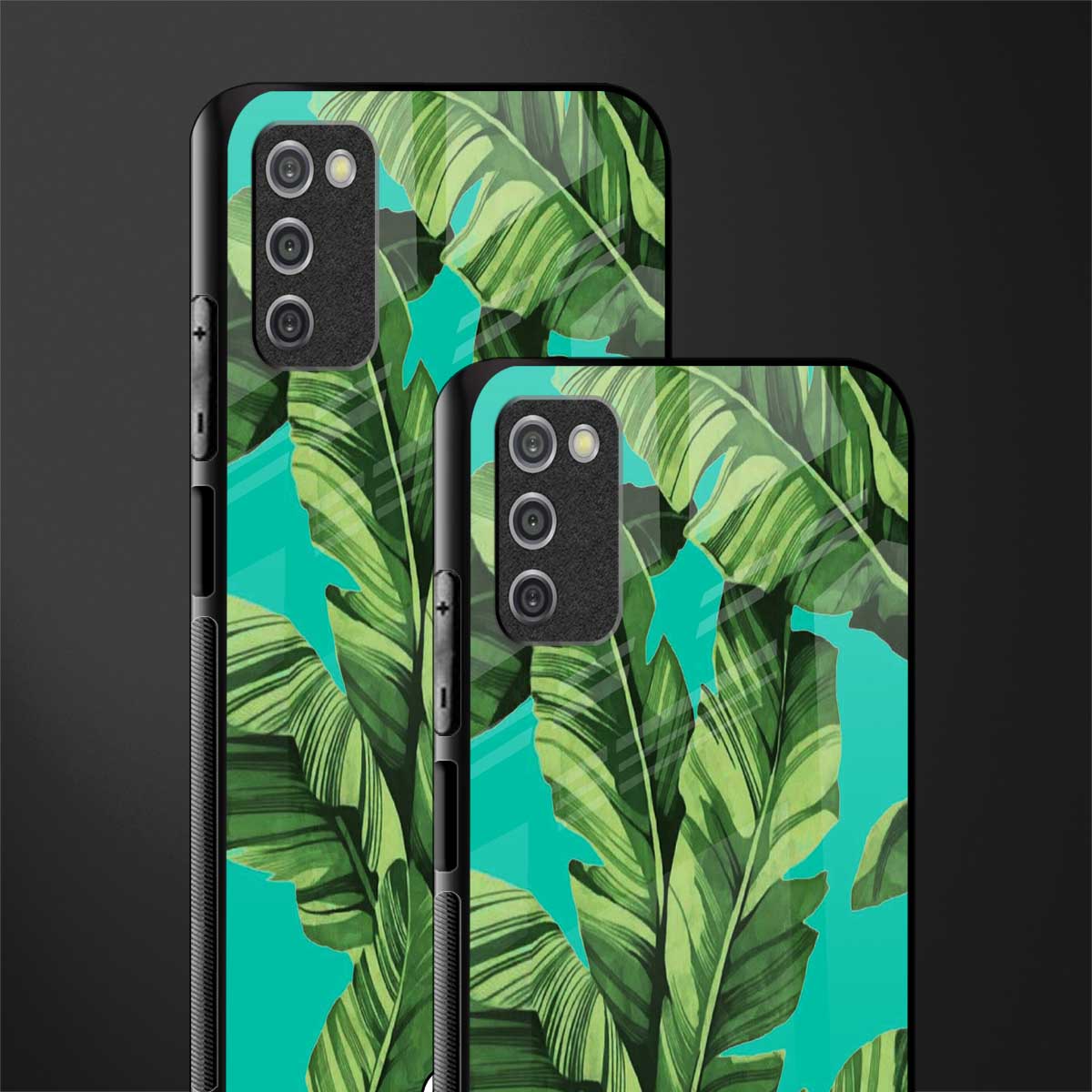 ubud jungle glass case for samsung galaxy a03s image-2