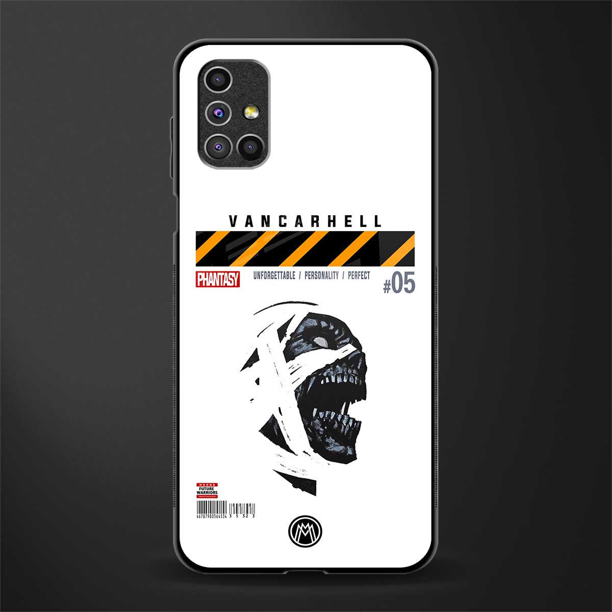 vancarhell phantasy glass case for samsung galaxy m31s image