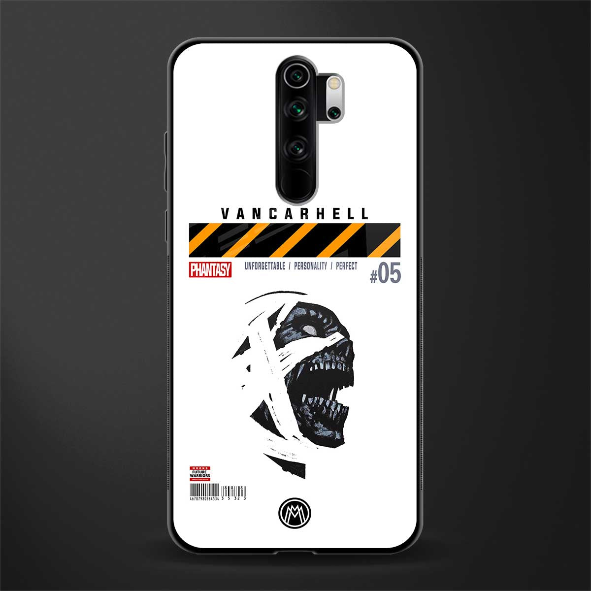 vancarhell phantasy glass case for redmi note 8 pro image