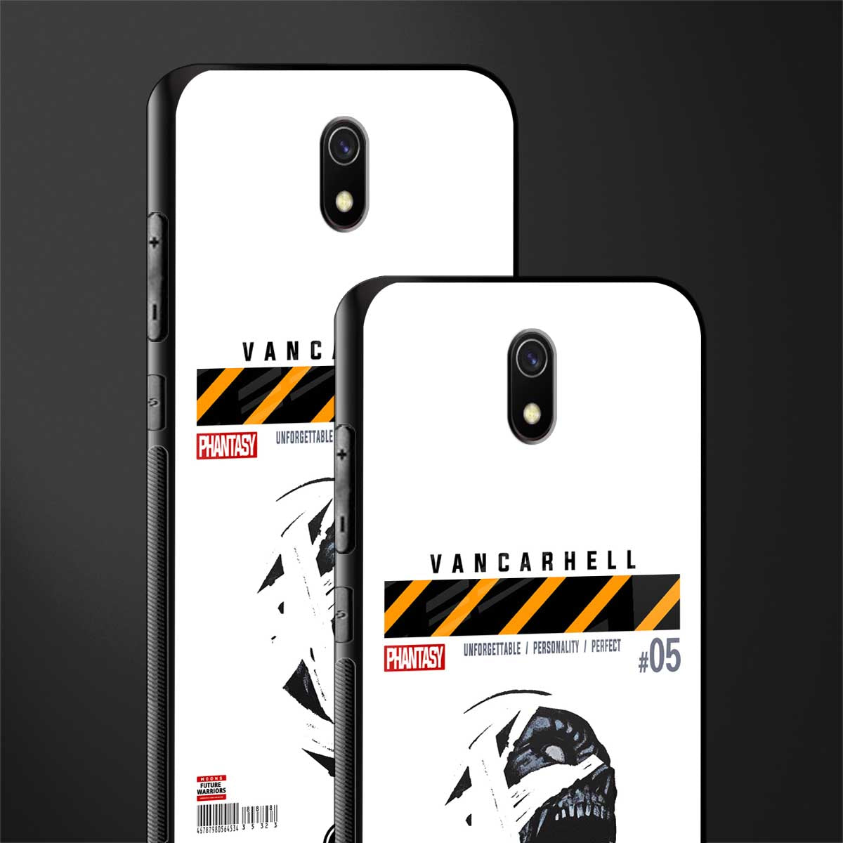 vancarhell phantasy glass case for redmi 8a image-2