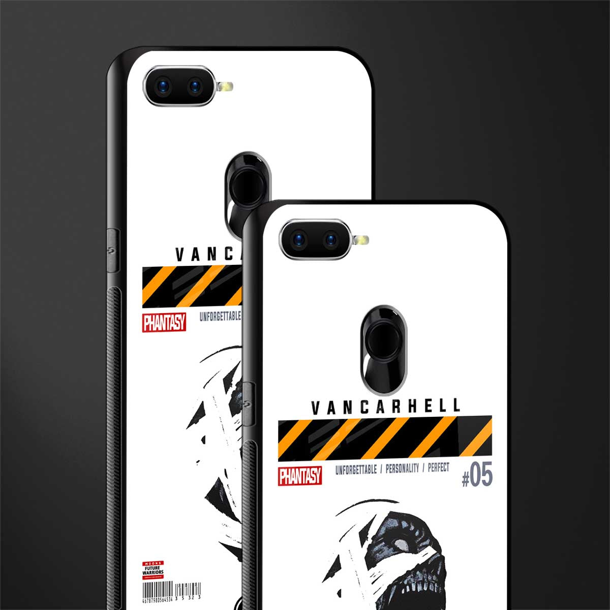 vancarhell phantasy glass case for oppo a7 image-2
