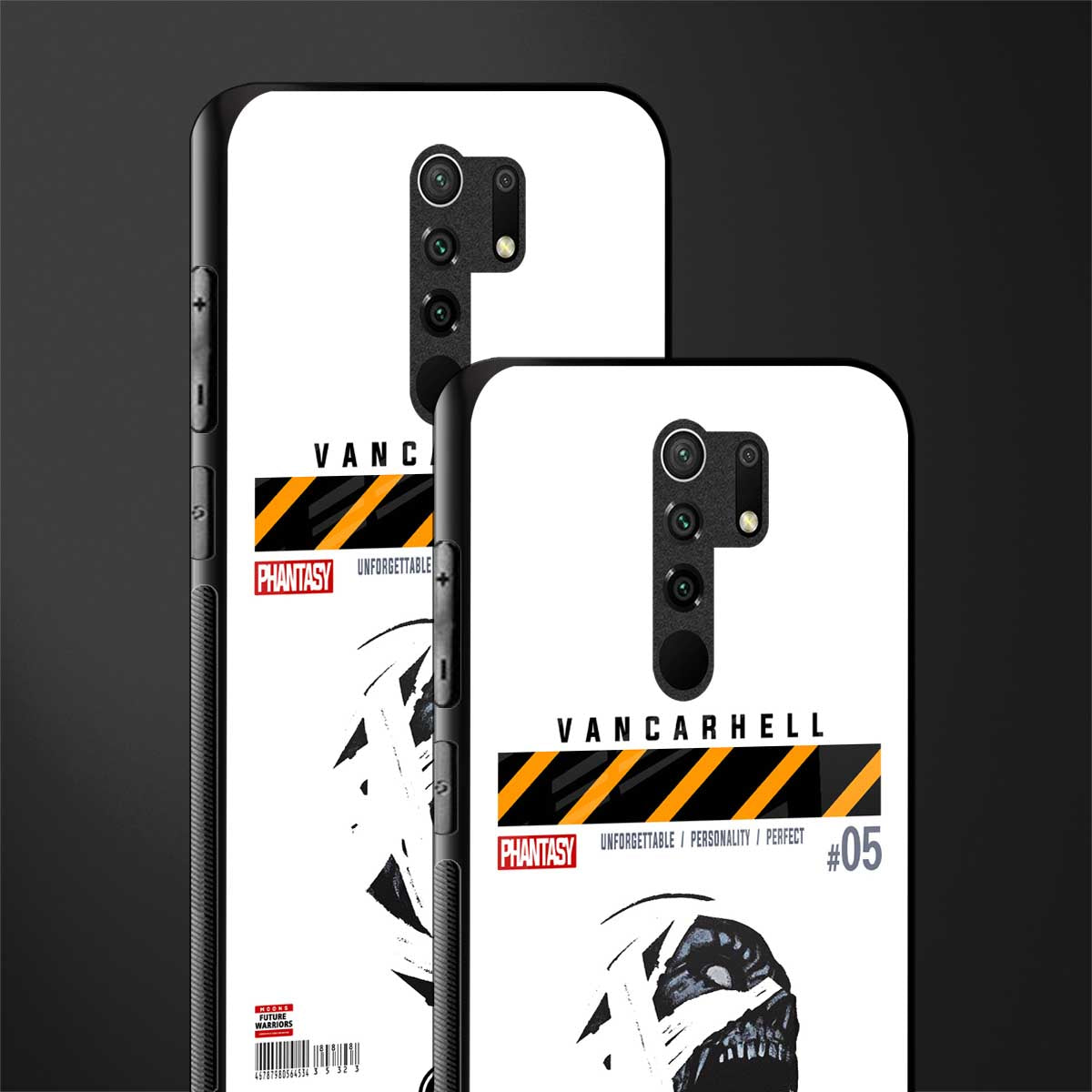 vancarhell phantasy glass case for redmi 9 prime image-2