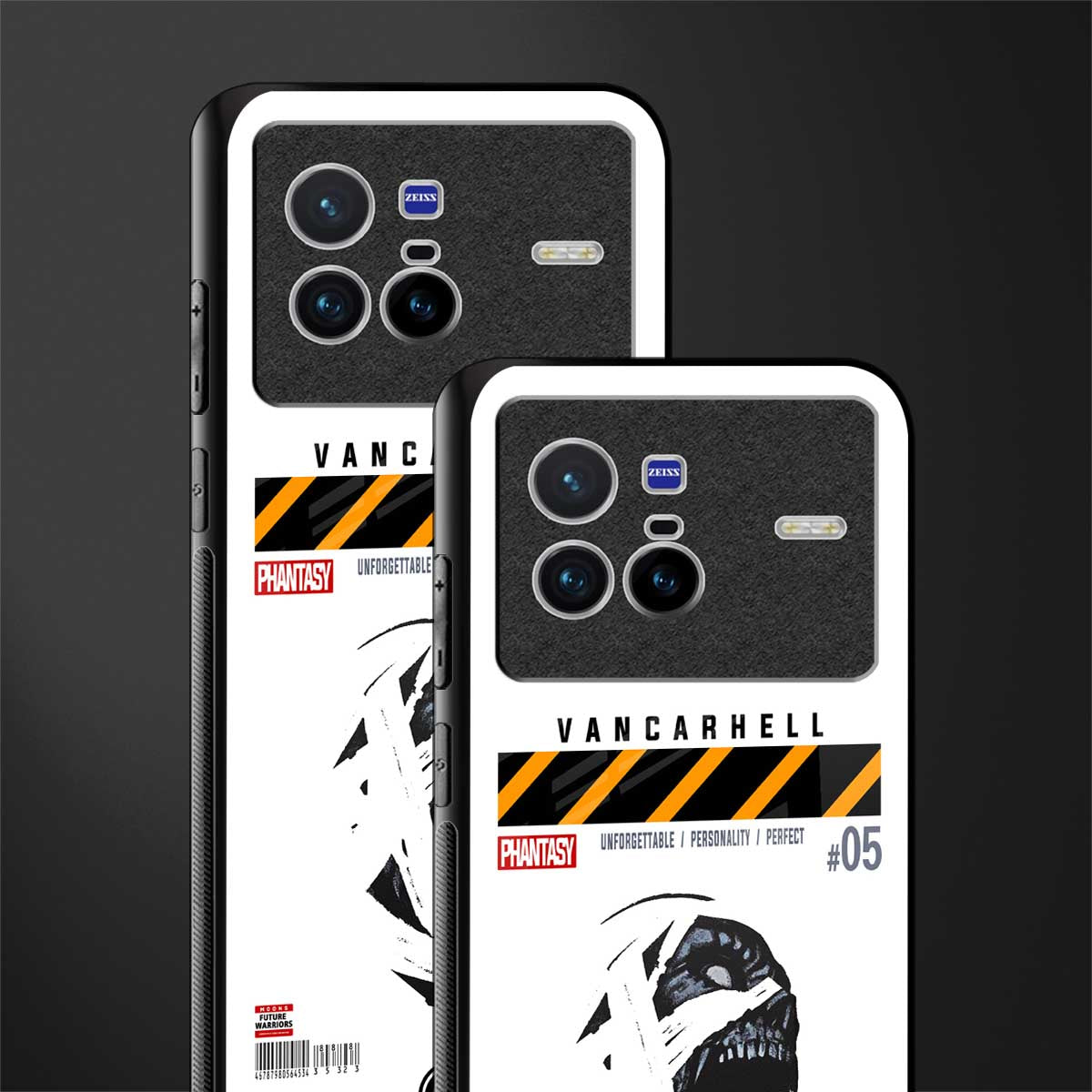 vancarhell phantasy glass case for vivo x80 image-2