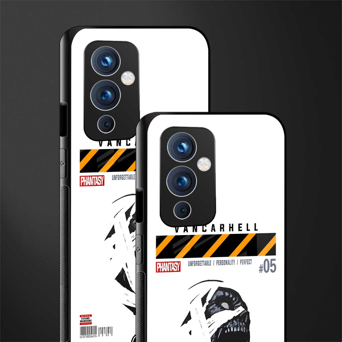 vancarhell phantasy back phone cover | glass case for oneplus 9