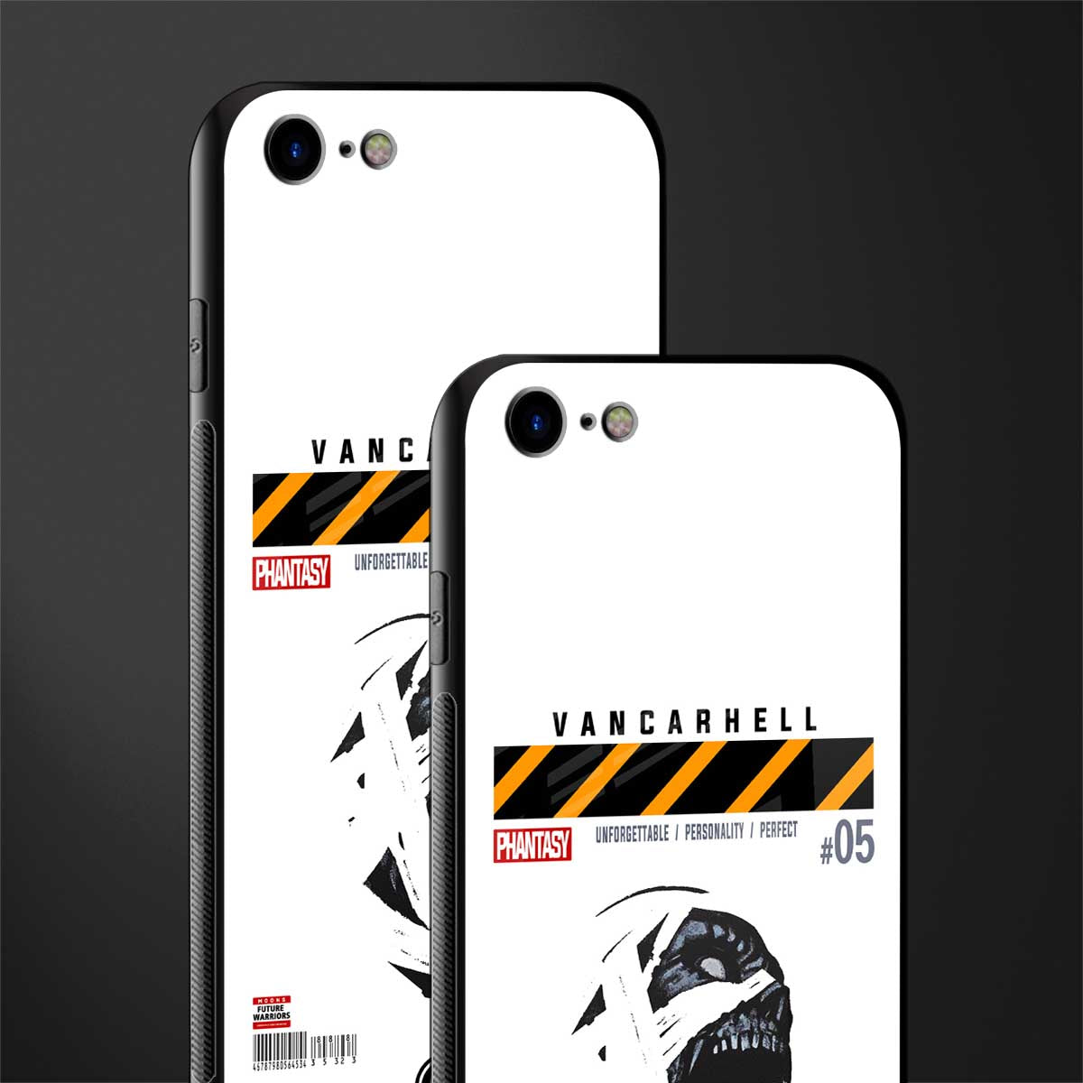 vancarhell phantasy glass case for iphone se 2020 image-2