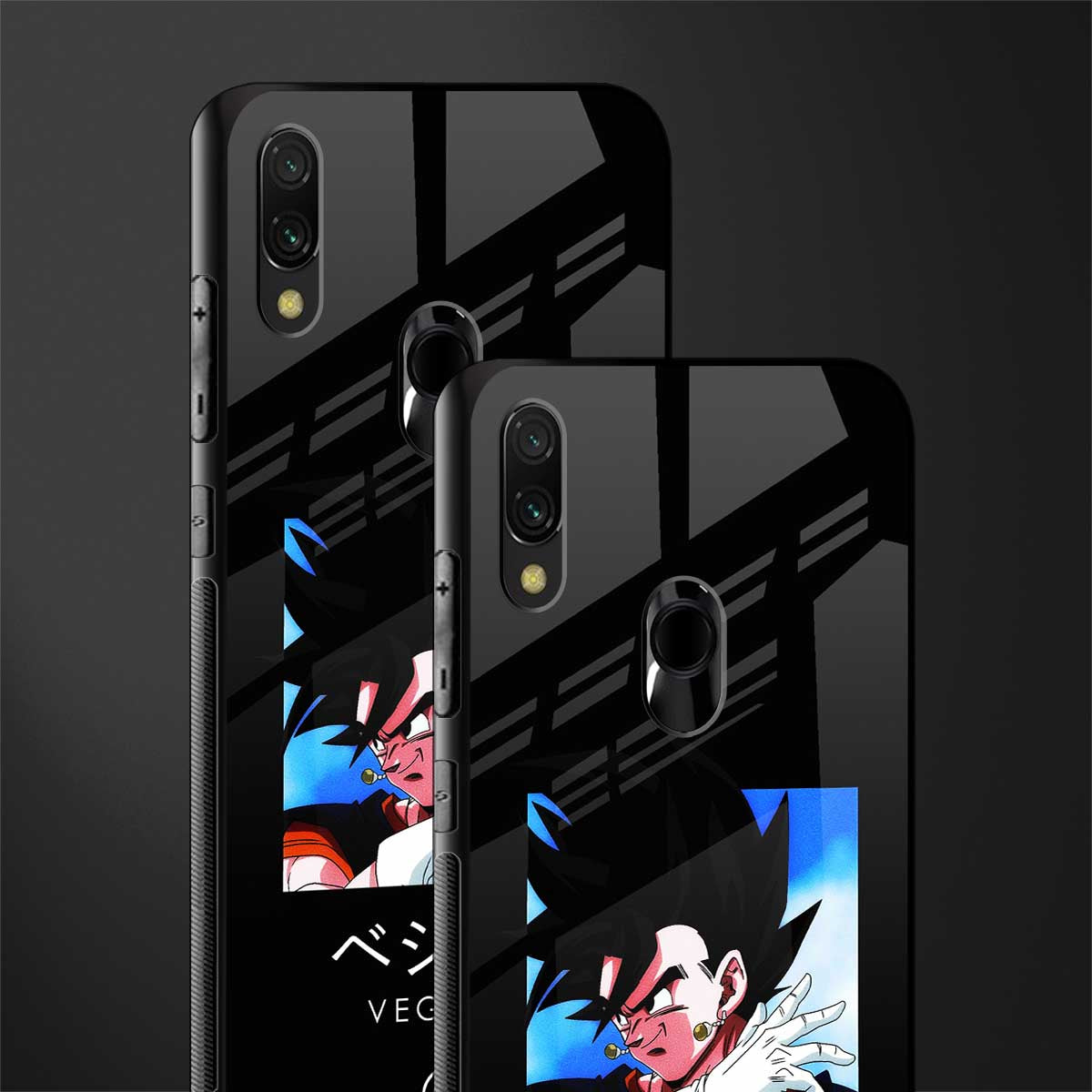 vegetto dragon ball z anime glass case for redmi 7redmi y3 image-2