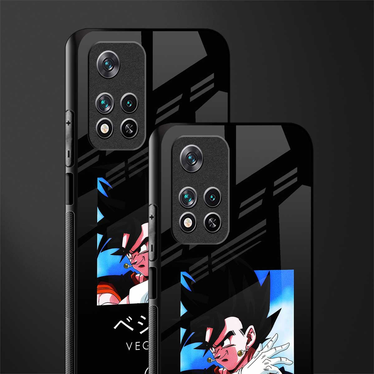 vegetto dragon ball z anime glass case for poco m4 pro 5g image-2