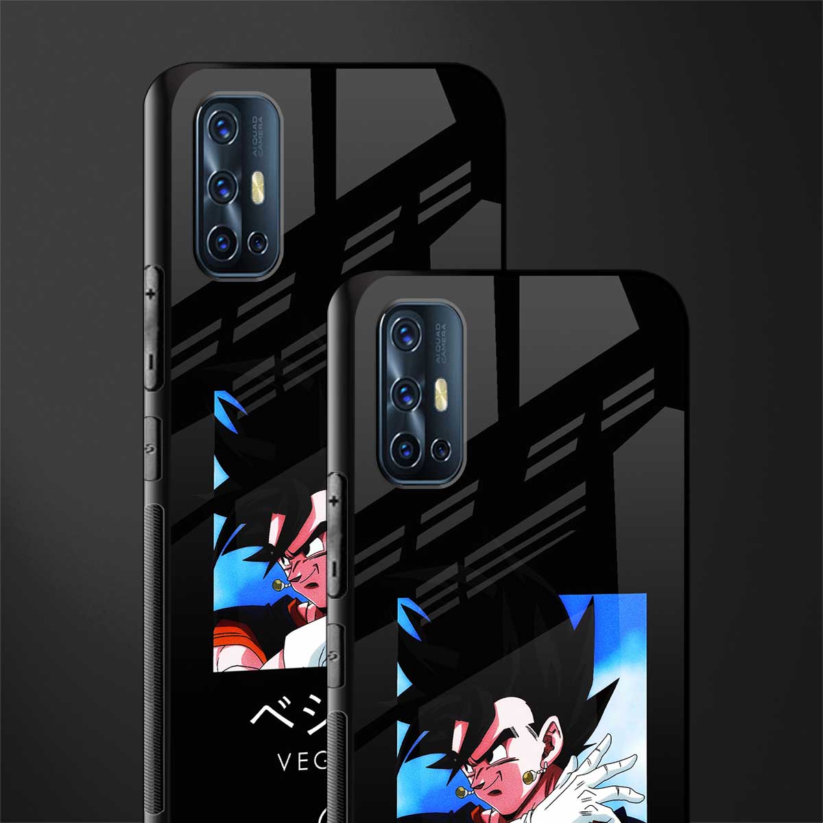 vegetto dragon ball z anime glass case for vivo v17 image-2