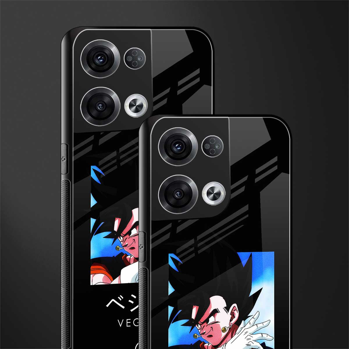 vegetto dragon ball z anime back phone cover | glass case for oppo reno 8 pro