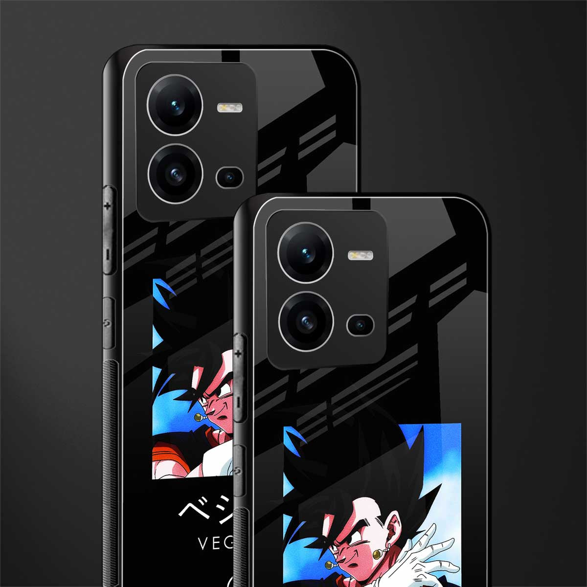 vegetto dragon ball z anime back phone cover | glass case for vivo v25-5g