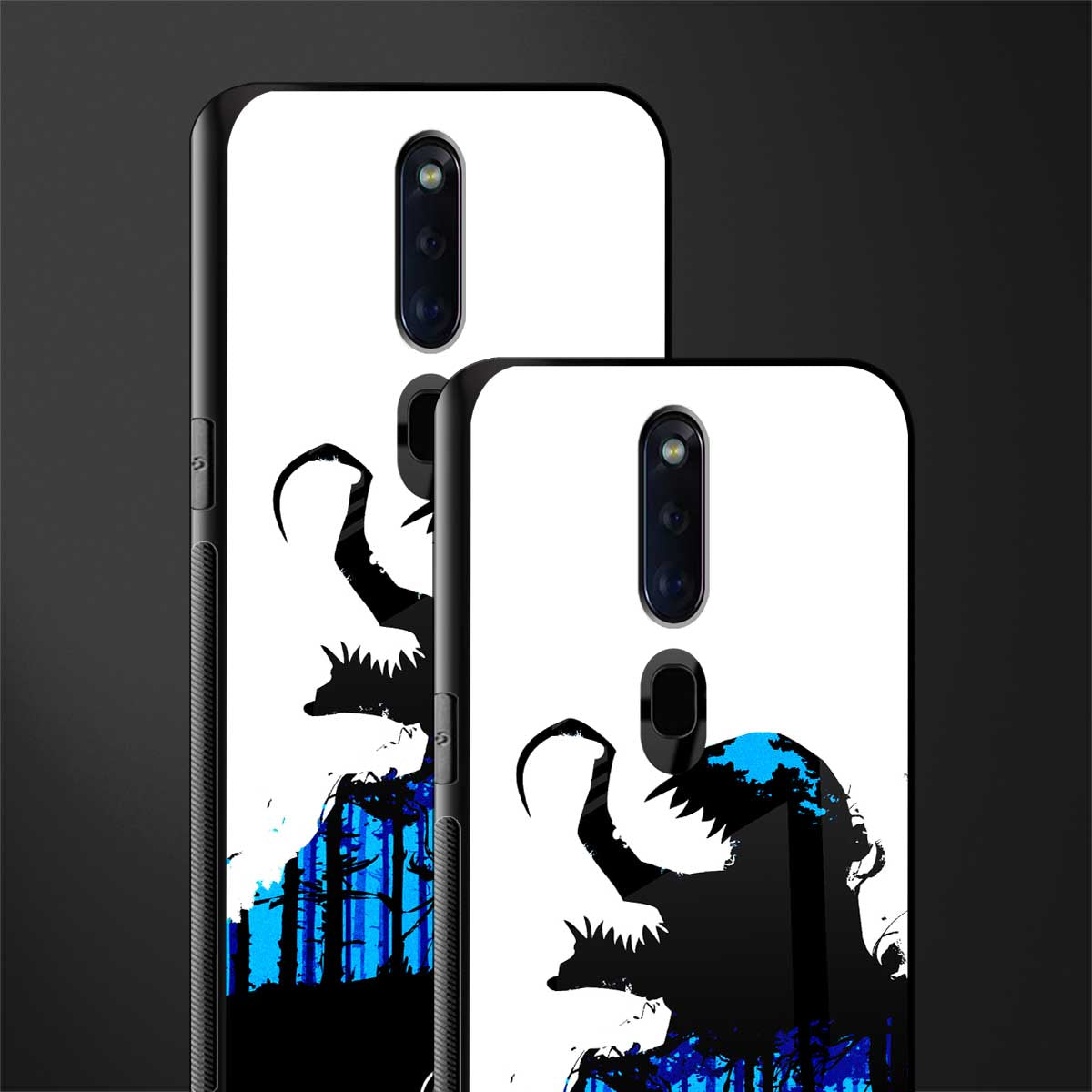 venom minimalistic glass case for oppo f11 pro image-2