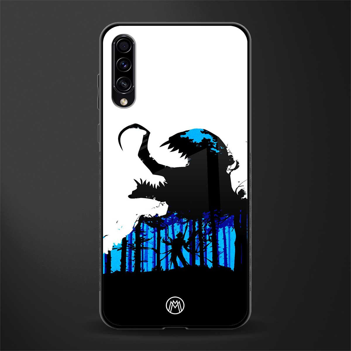 venom minimalistic glass case for samsung galaxy a70 image