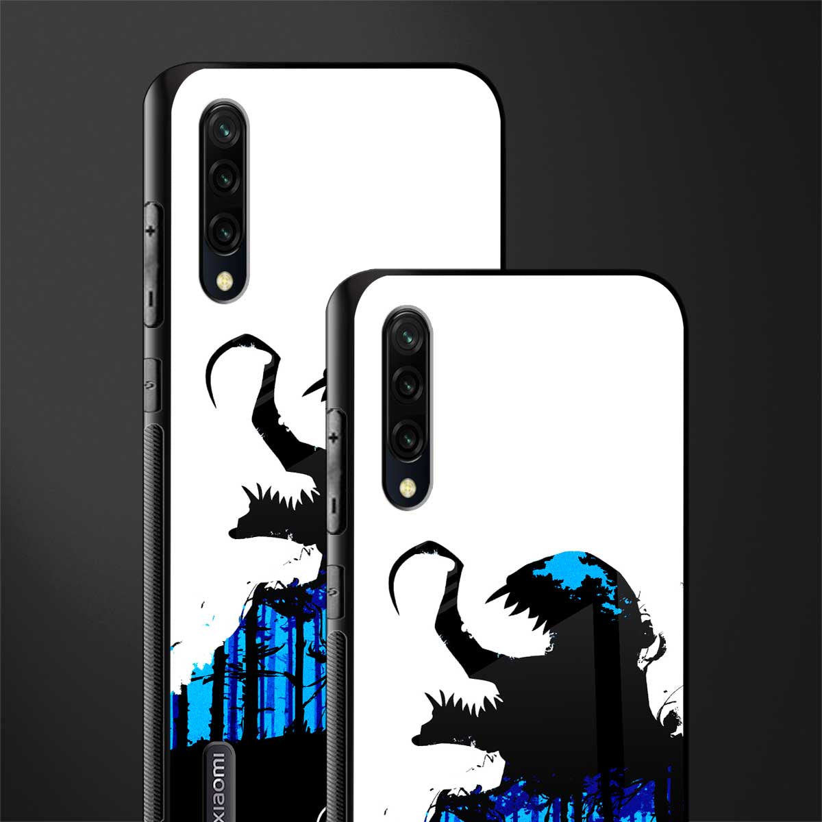 venom minimalistic glass case for mi a3 redmi a3 image-2