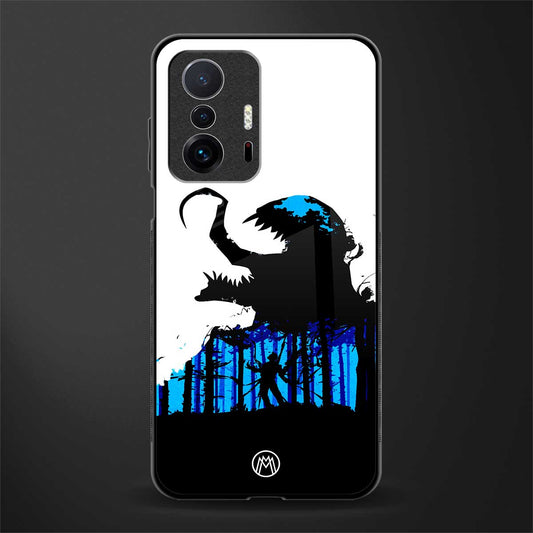venom minimalistic glass case for mi 11t pro 5g image