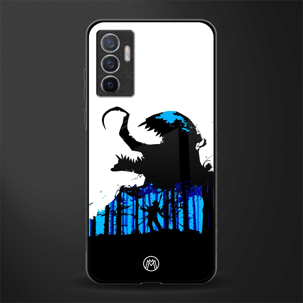 venom minimalistic glass case for vivo v23e image