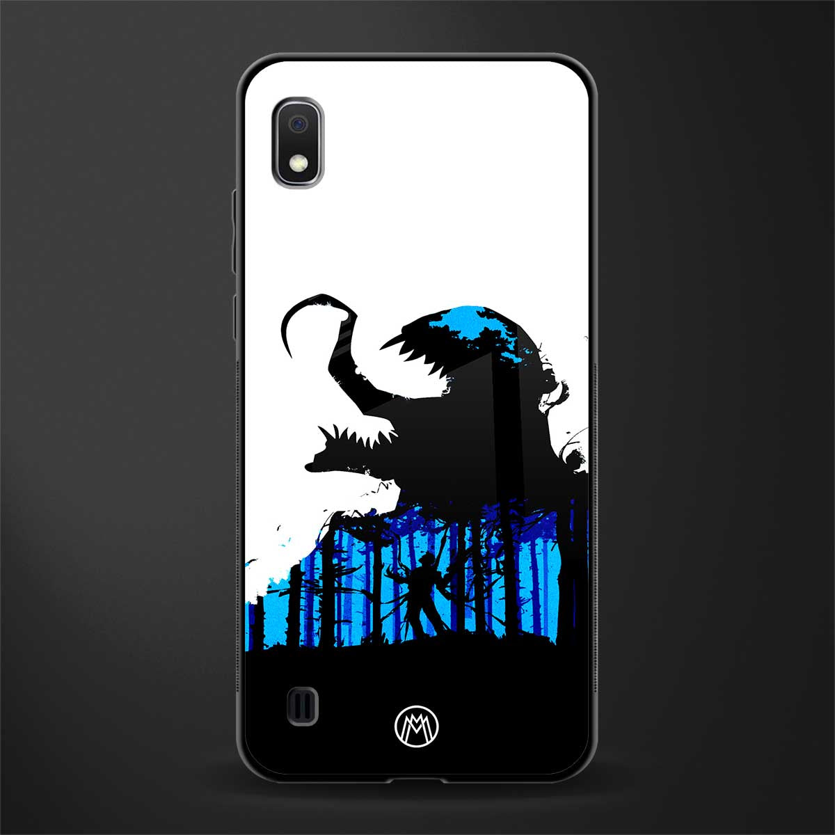 venom minimalistic glass case for samsung galaxy a10 image