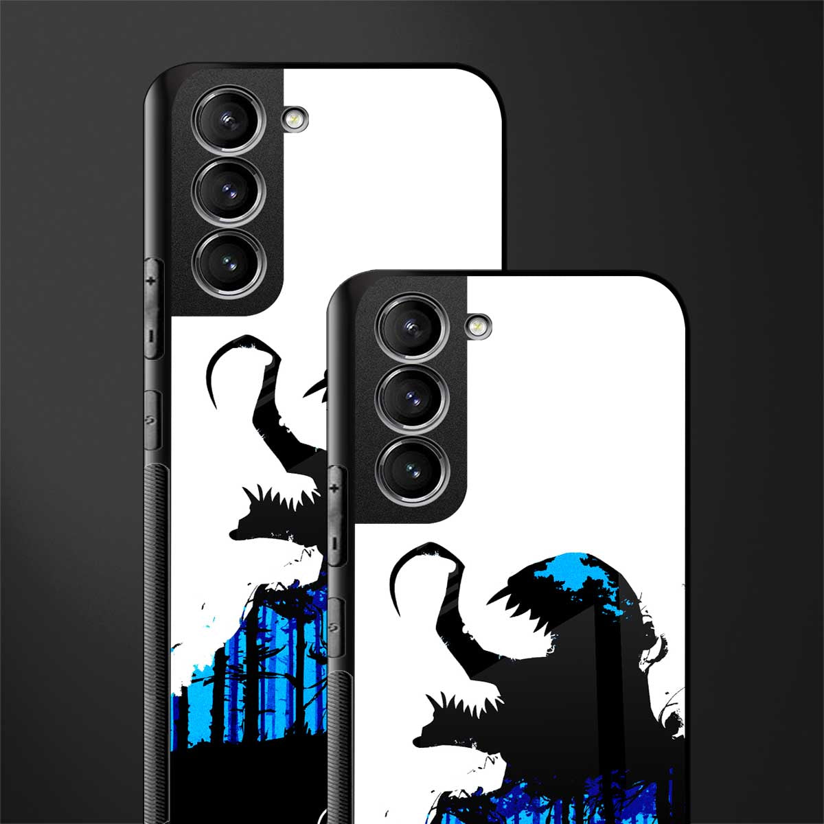 venom minimalistic glass case for samsung galaxy s21 plus image-2