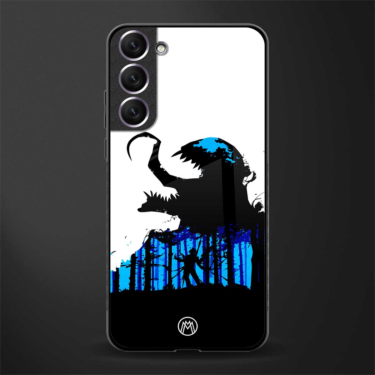 venom minimalistic glass case for samsung galaxy s21 plus image