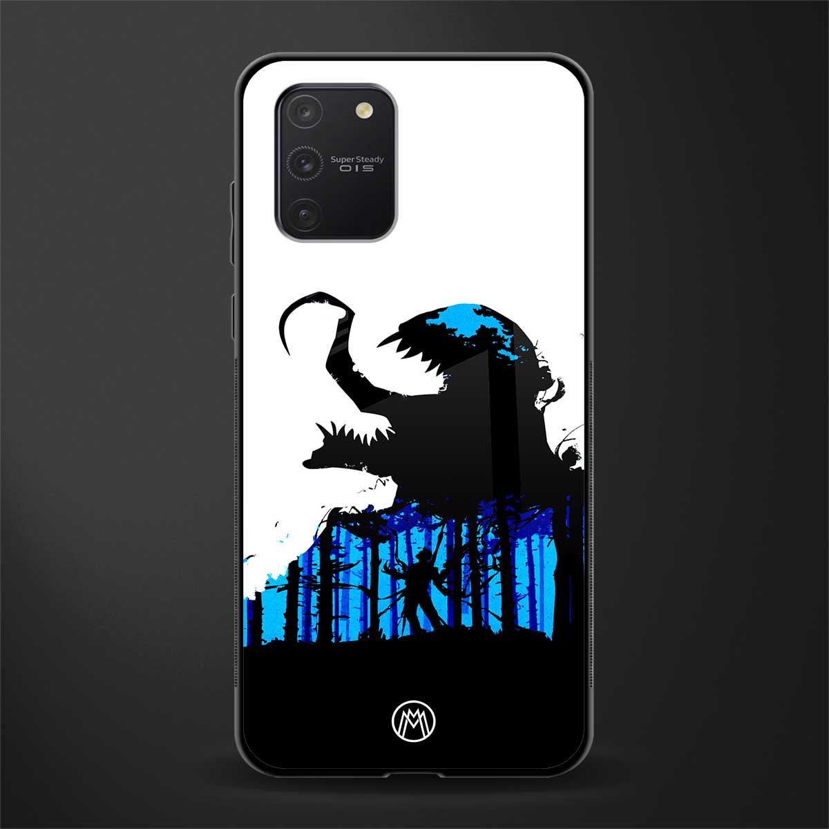 venom minimalistic glass case for samsung galaxy a91 image