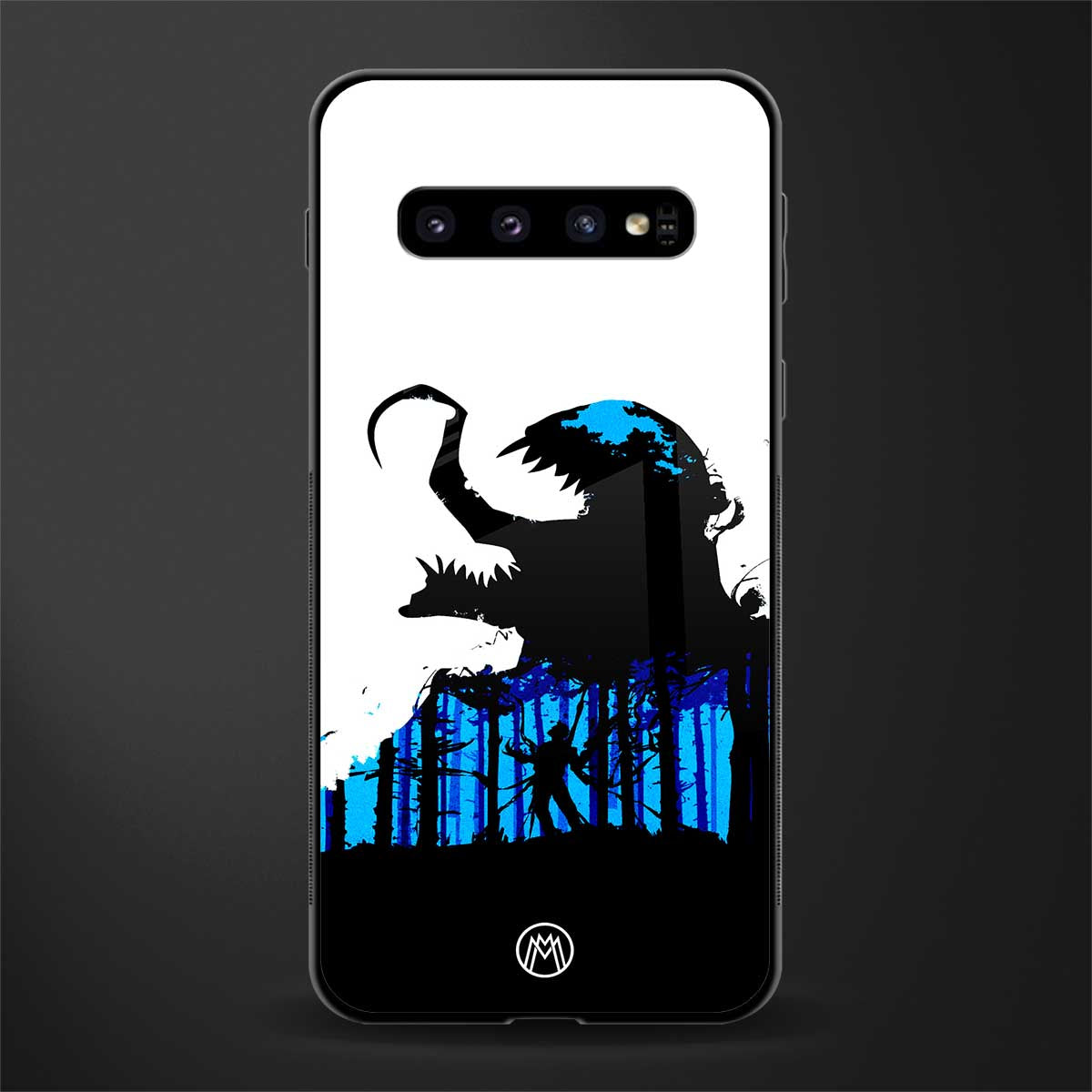 venom minimalistic glass case for samsung galaxy s10 image