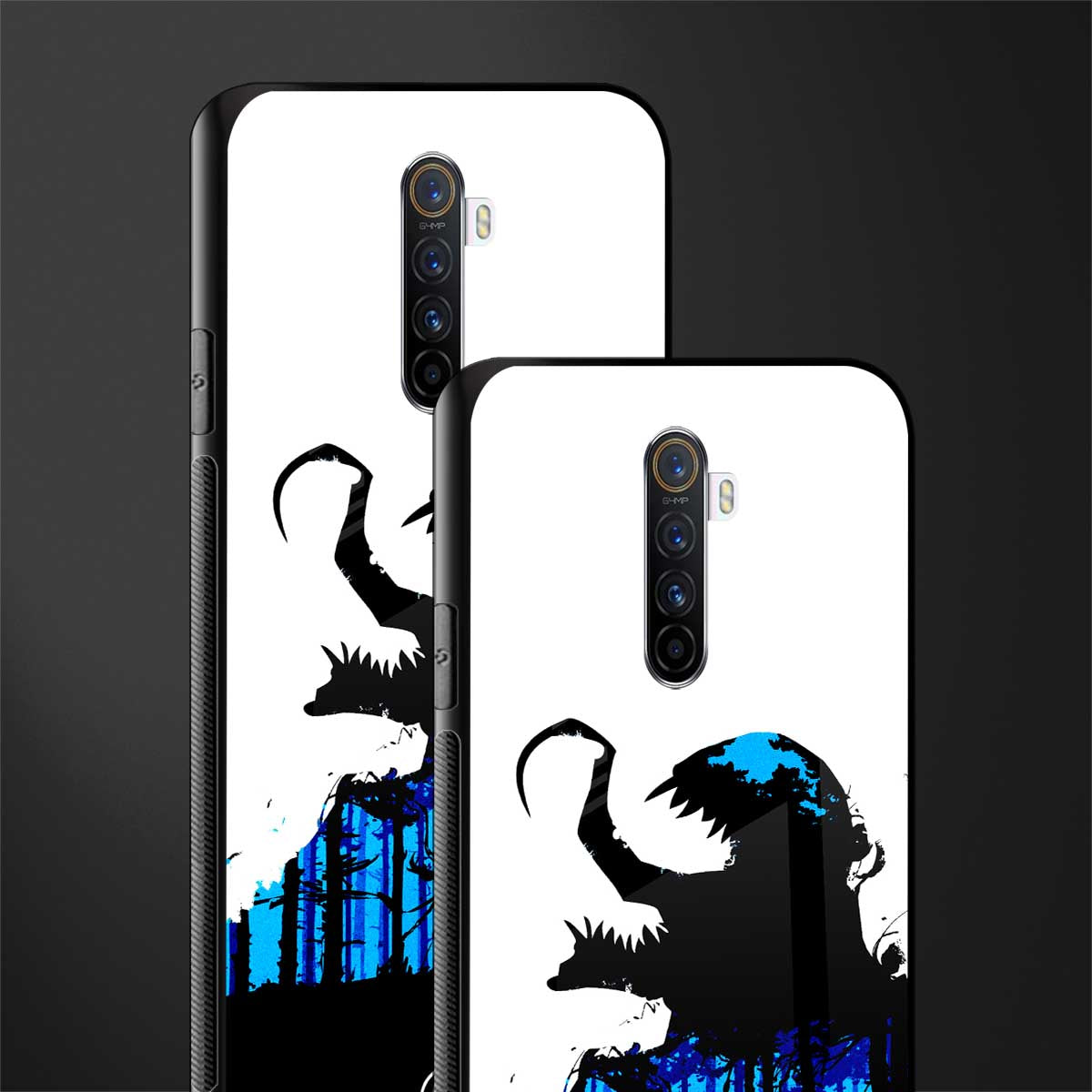 venom minimalistic glass case for realme x2 pro image-2
