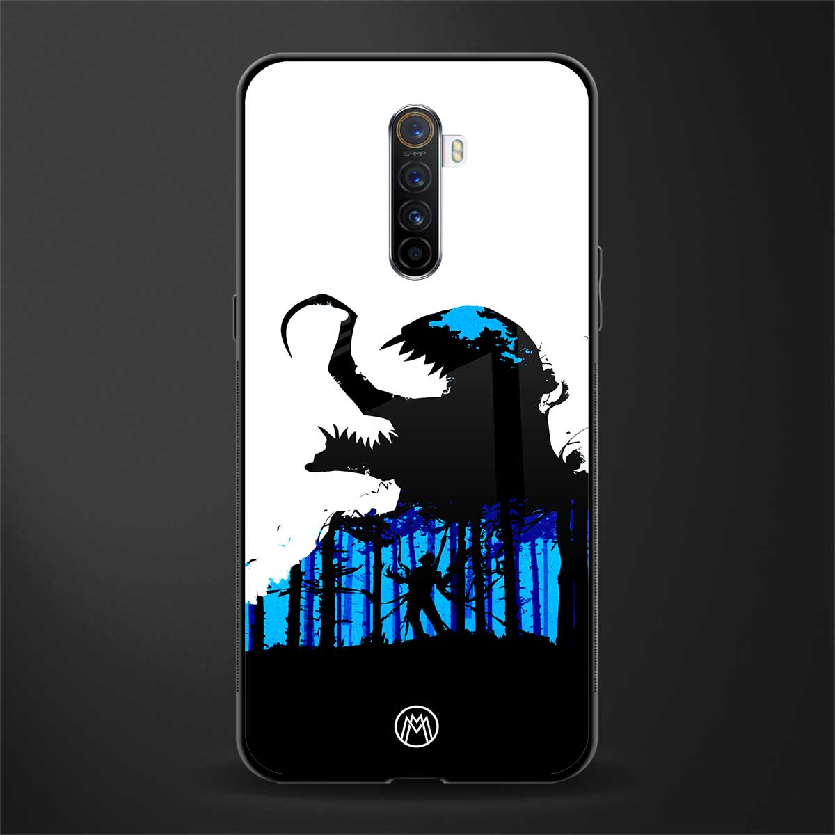 venom minimalistic glass case for realme x2 pro image