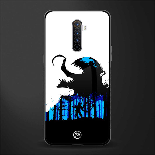 venom minimalistic glass case for realme x2 pro image