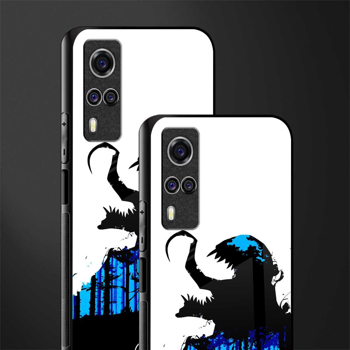 venom minimalistic glass case for vivo y51 image-2