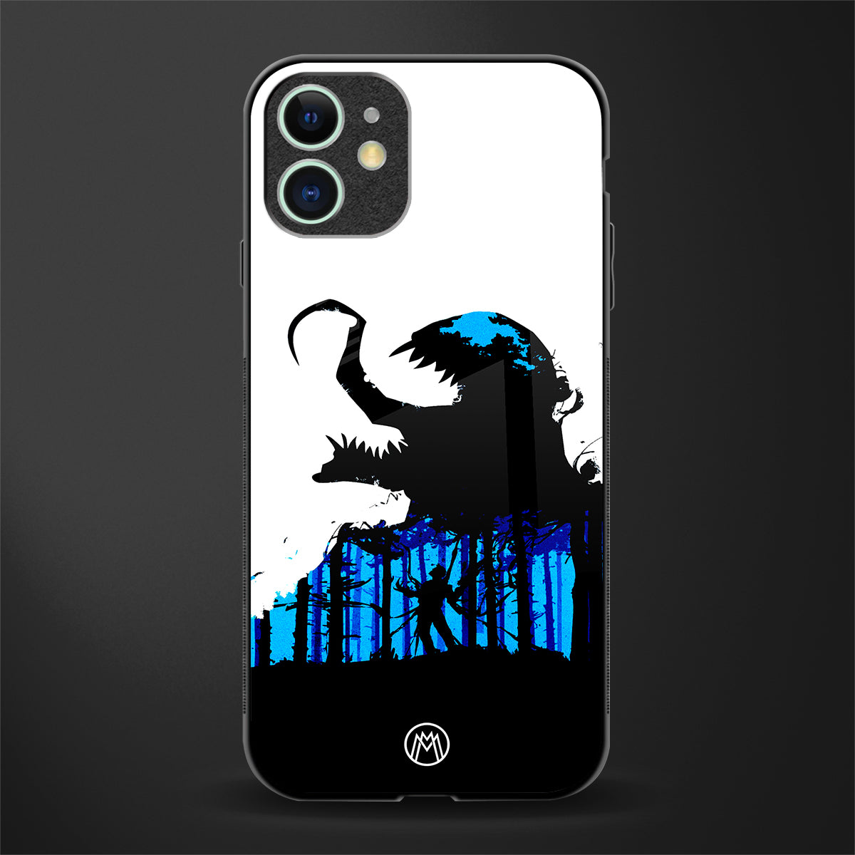 venom minimalistic glass case for iphone 11 image