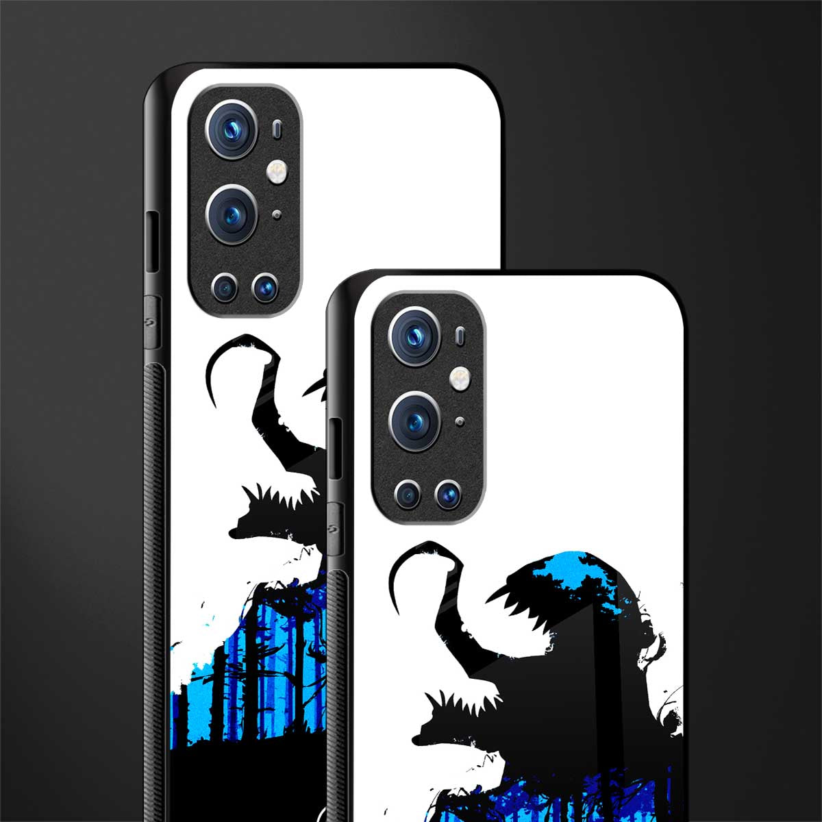 venom minimalistic glass case for oneplus 9 pro image-2