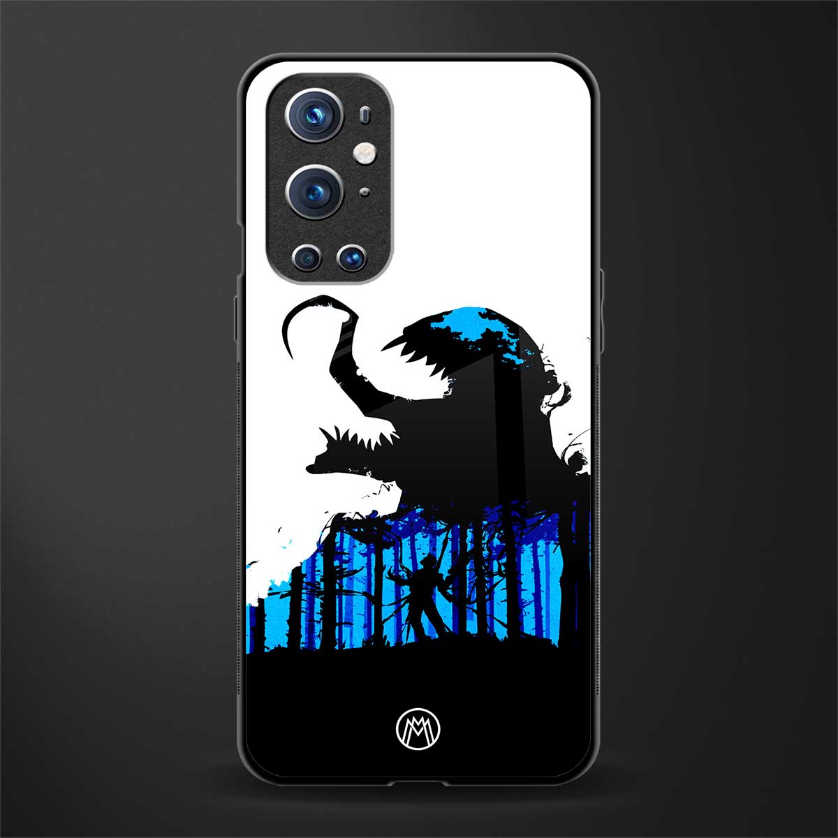 venom minimalistic glass case for oneplus 9 pro image