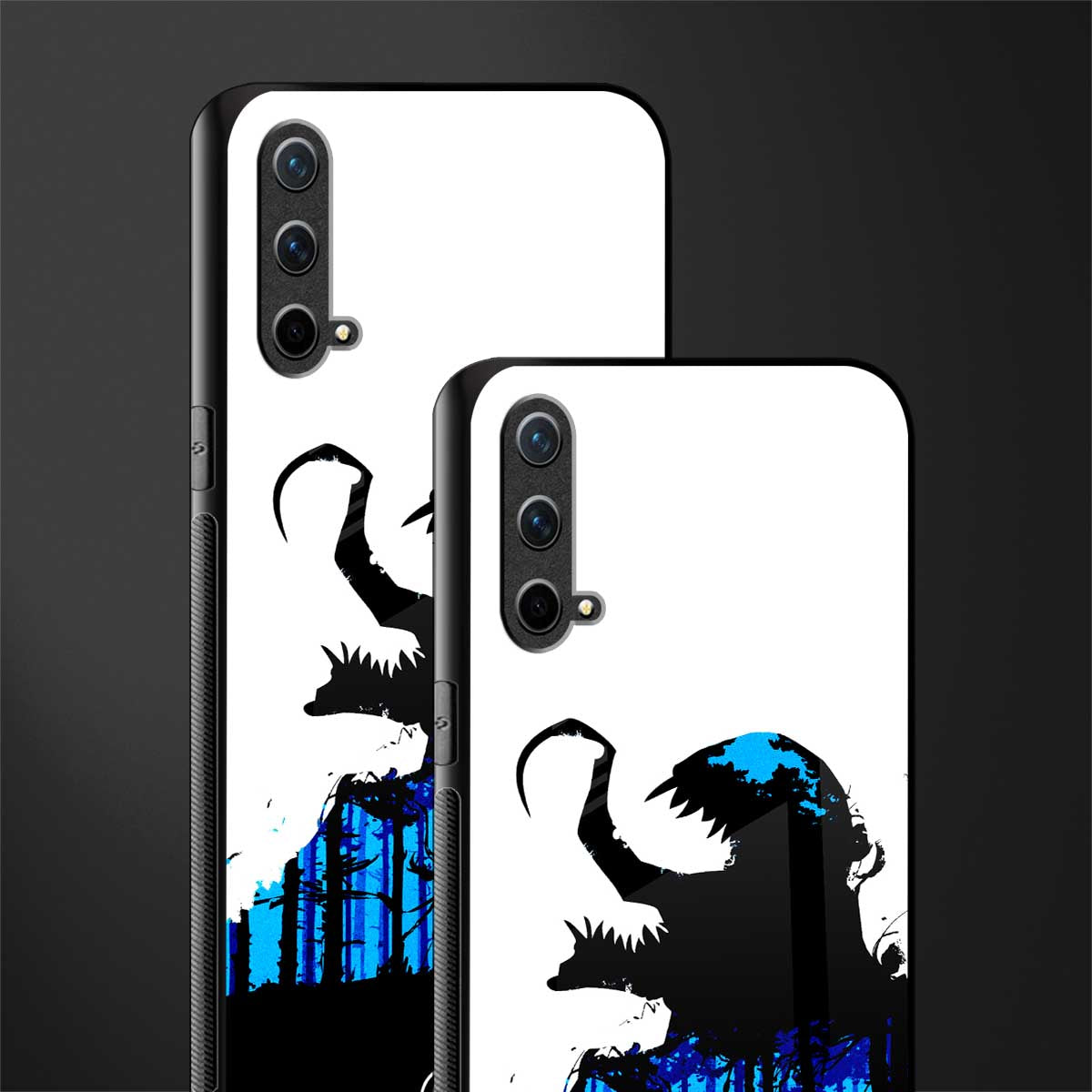 venom minimalistic glass case for oneplus nord ce 5g image-2