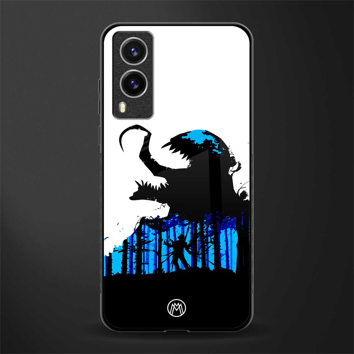 venom minimalistic glass case for vivo v21e 5g image