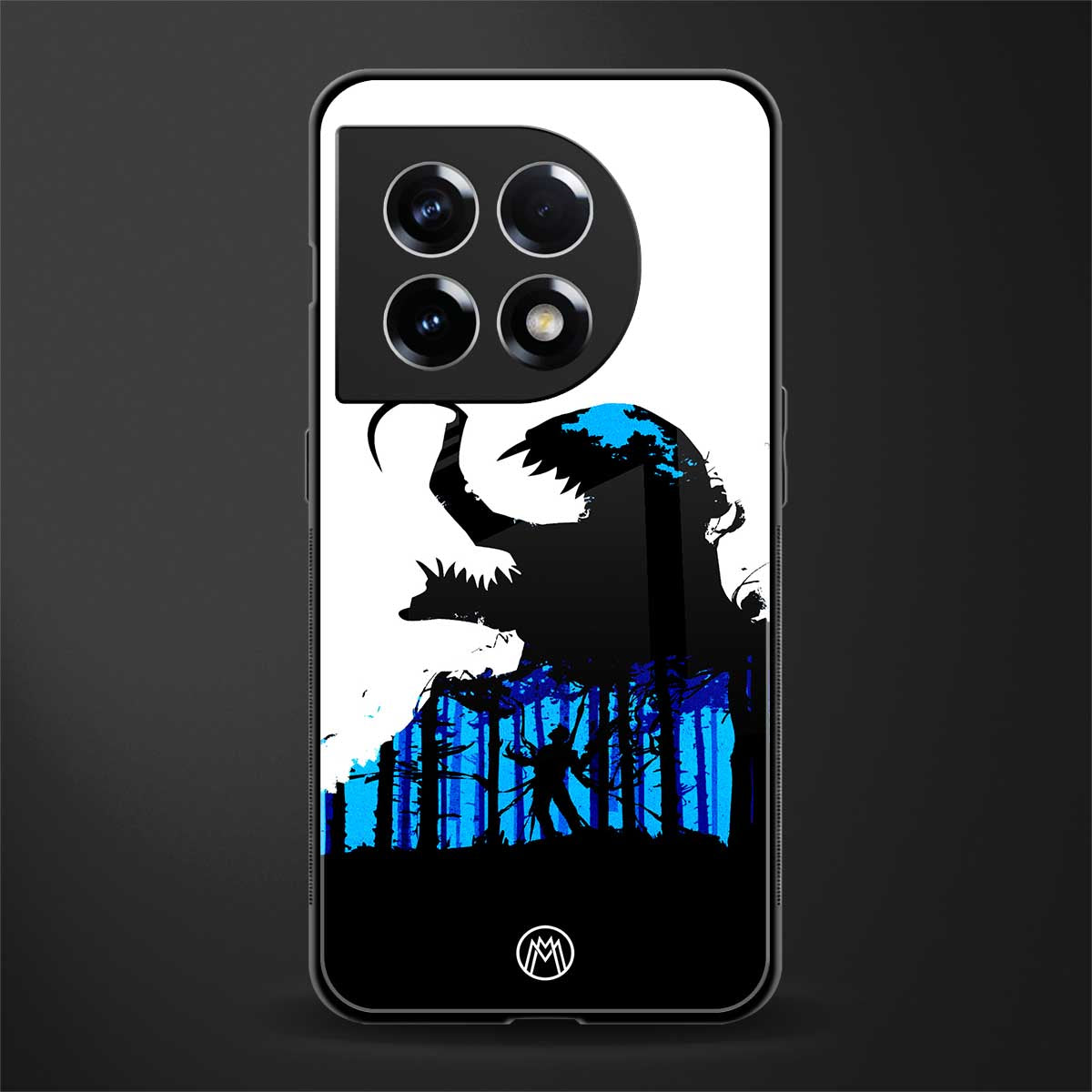 venom minimalistic back phone cover | glass case for oneplus 11