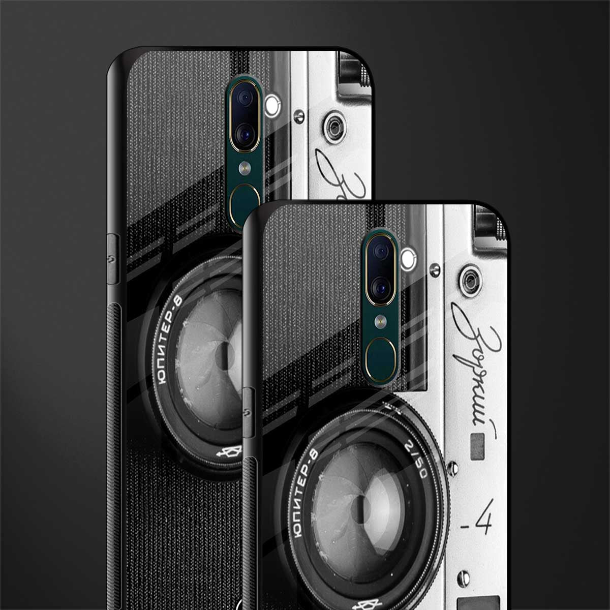 vintage camera glass case for oppo a9 image-2