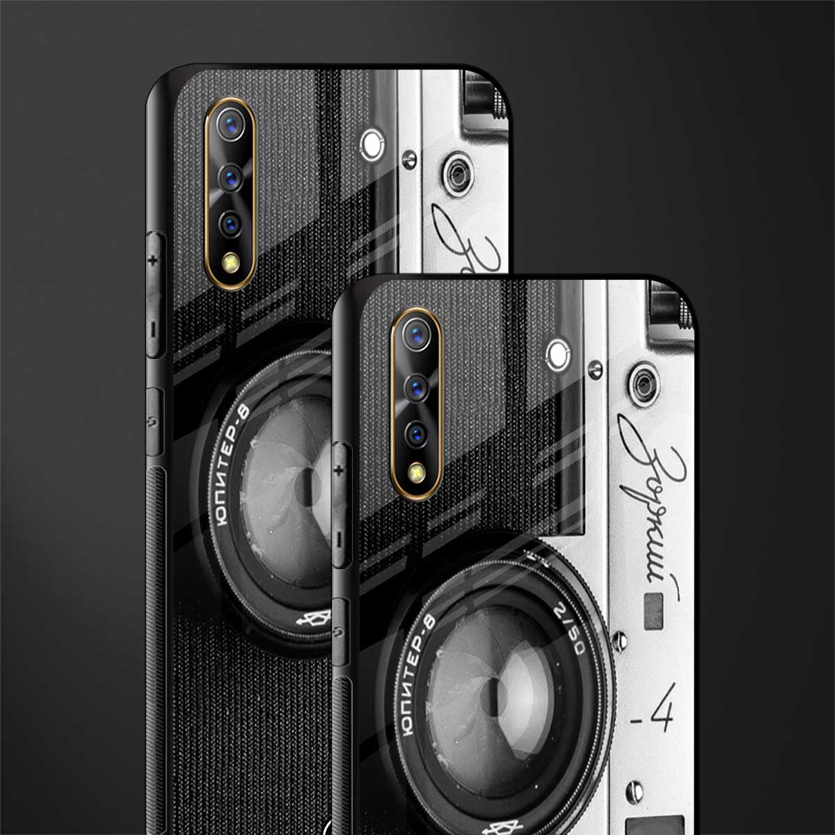 vintage camera glass case for vivo z1x image-2