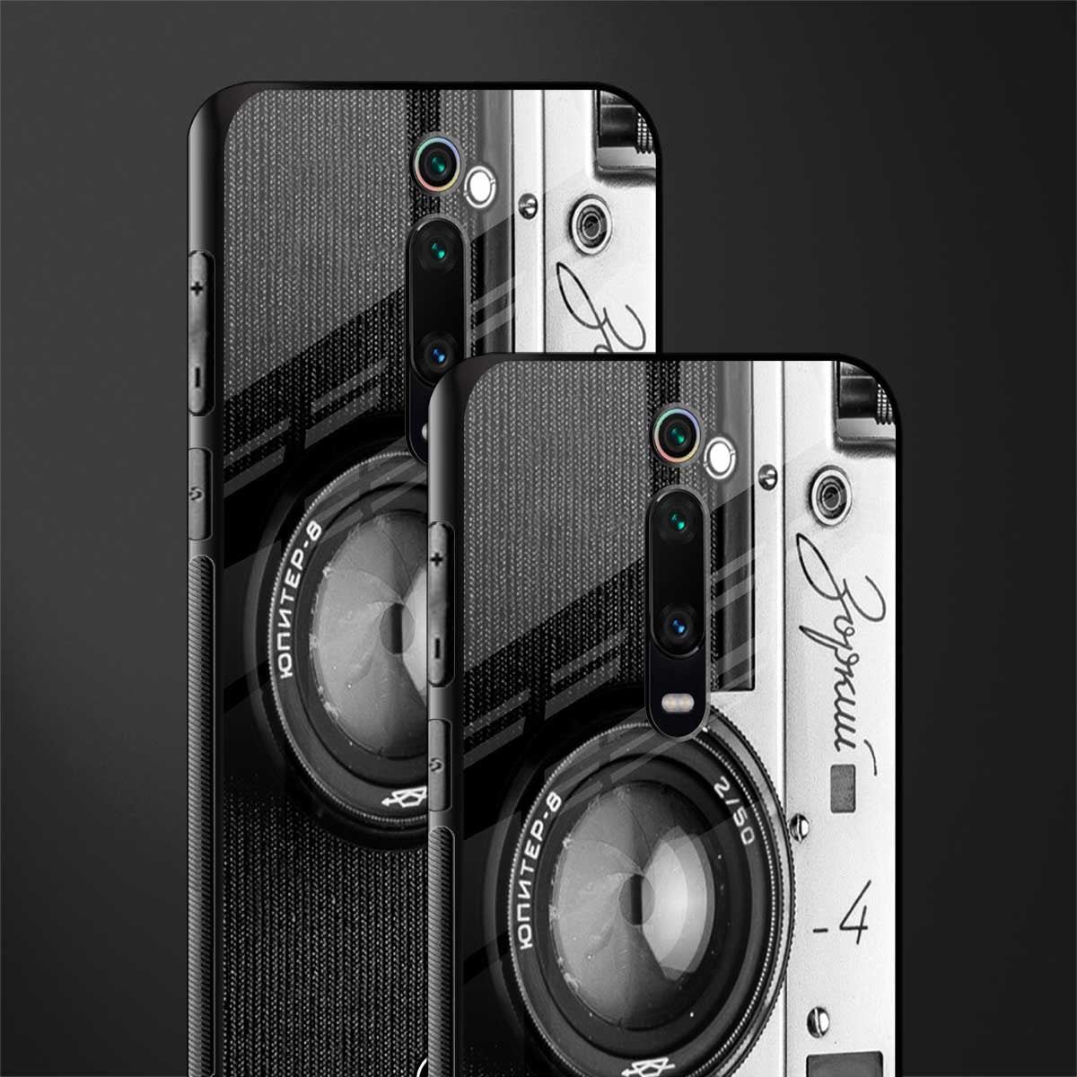 vintage camera glass case for redmi k20 image-2