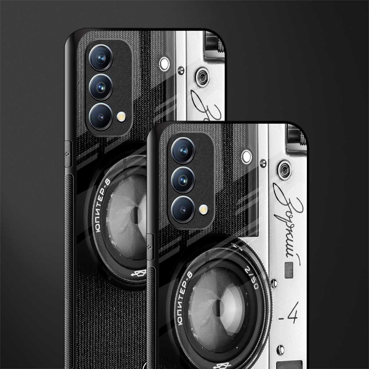 vintage camera glass case for oppo f19 image-2